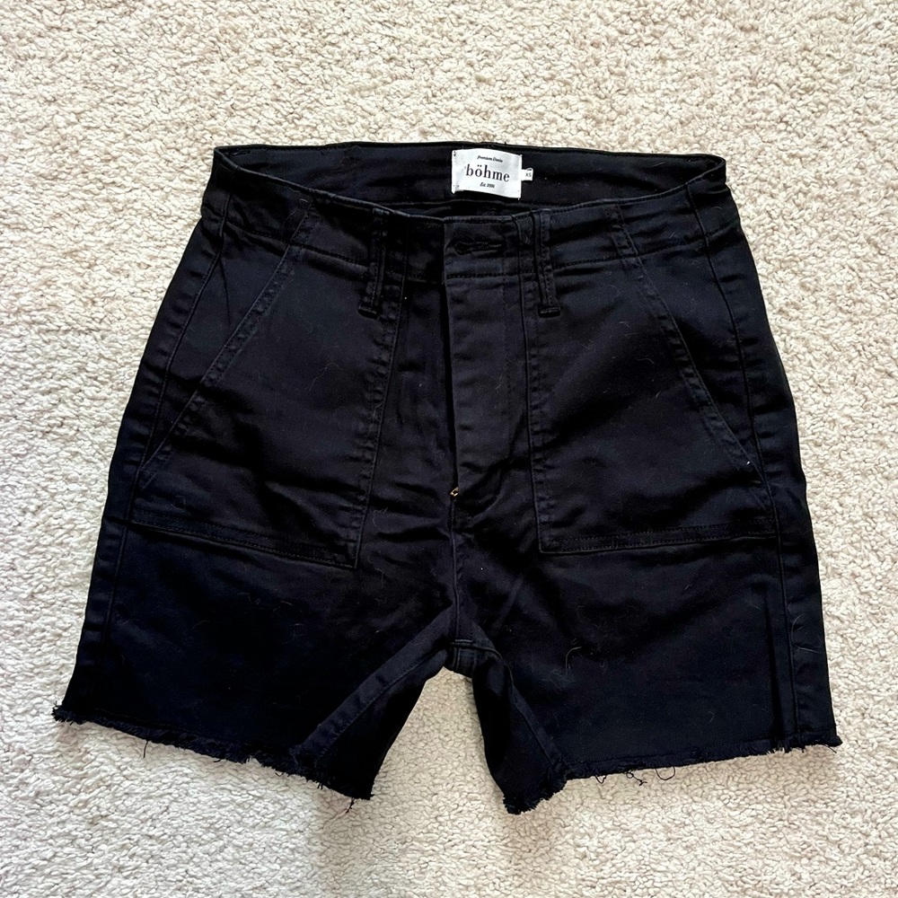 Black shorts